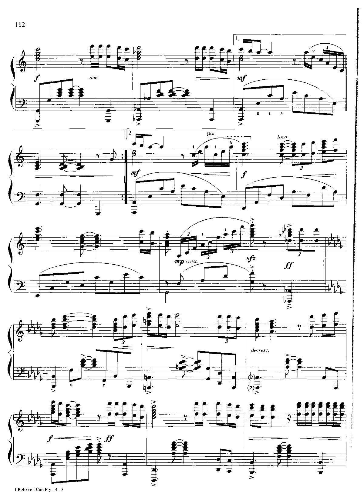 I BELIEVE I CAN FLY Dan Coates �������{ ��(����V)3