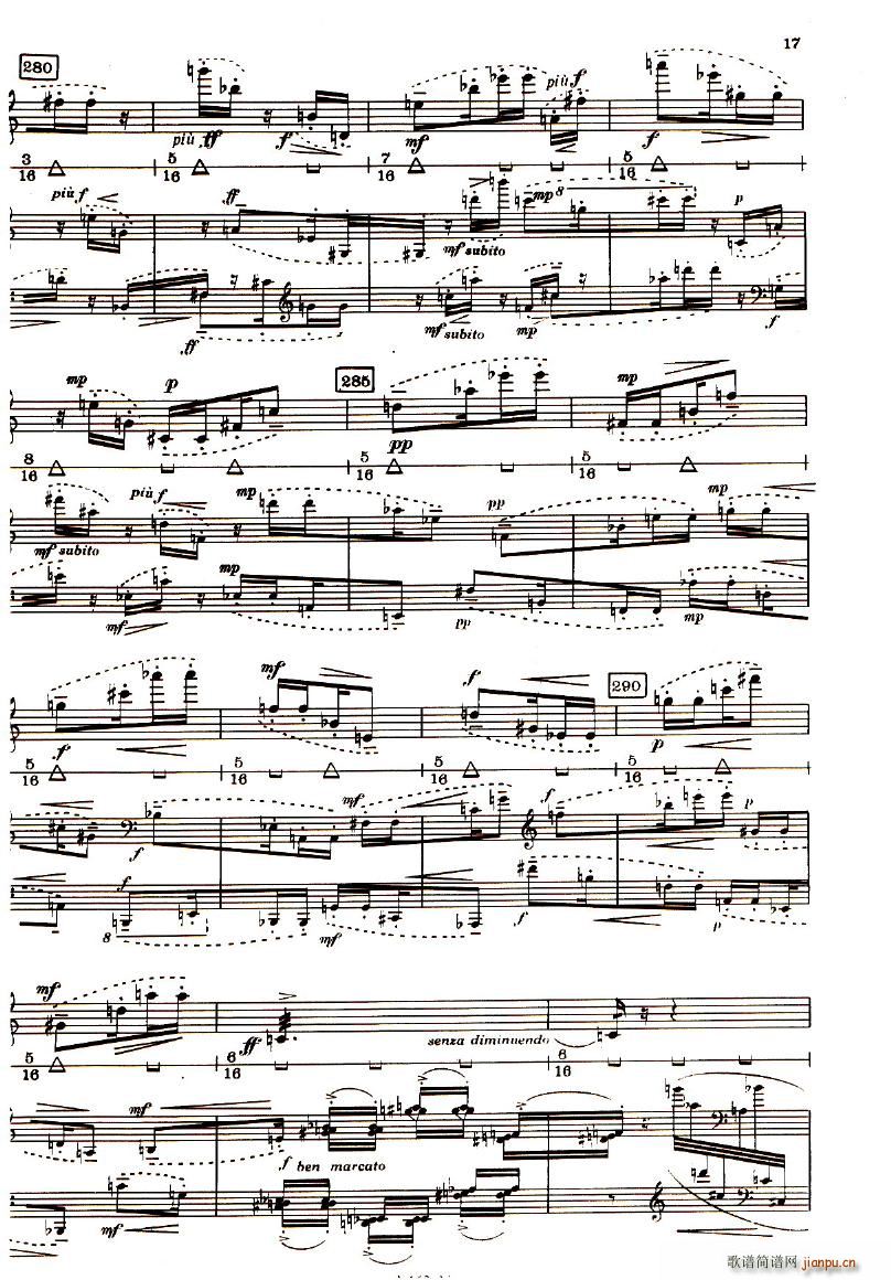 Boulez Sonatine Pour Flute Et Piano(����V)17