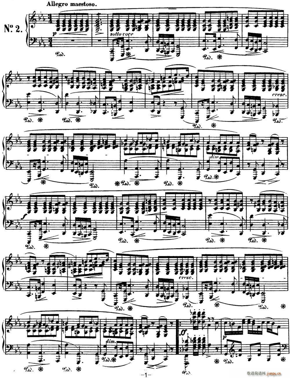 Ф�� ���m���� Op 40 No 2 cС�{ Polonaise(����V)1