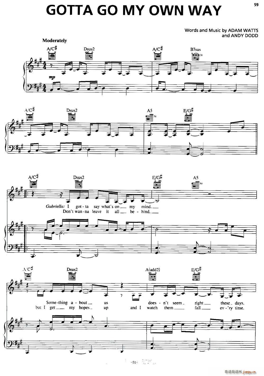 �� Gotta Go My Own Way(ʮ�ּ�����)1