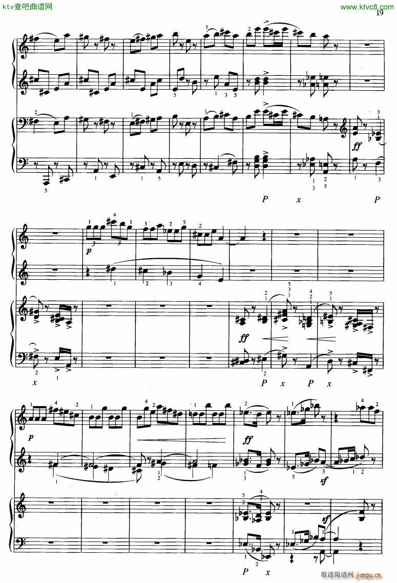 Hurnik innocenza for 4 hands(����V)18