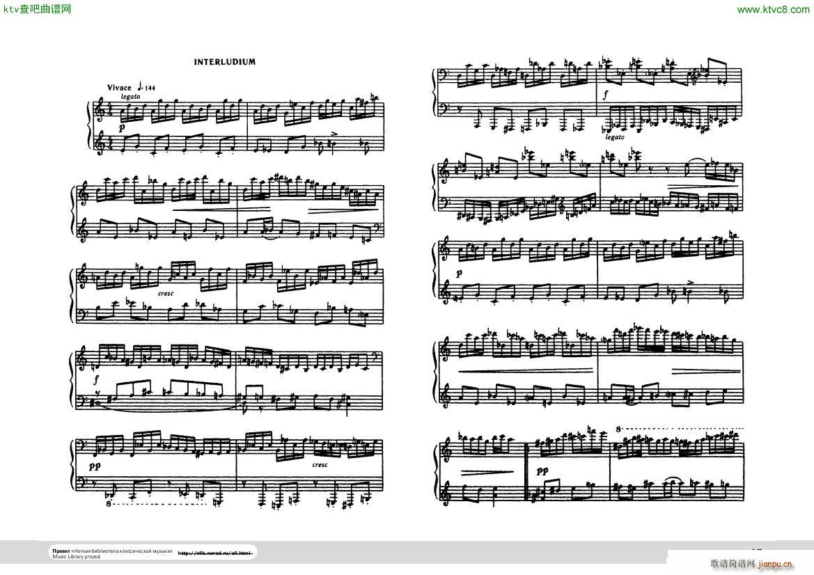 Hindemith Ludus tonalis 1(����V)15