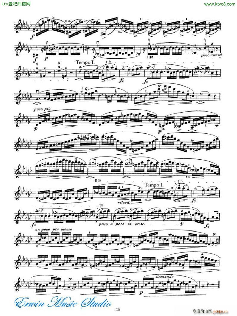 �_�� 24���S����Pierre Rode 24 Caprices 18 34(ʮ�ּ�����)9