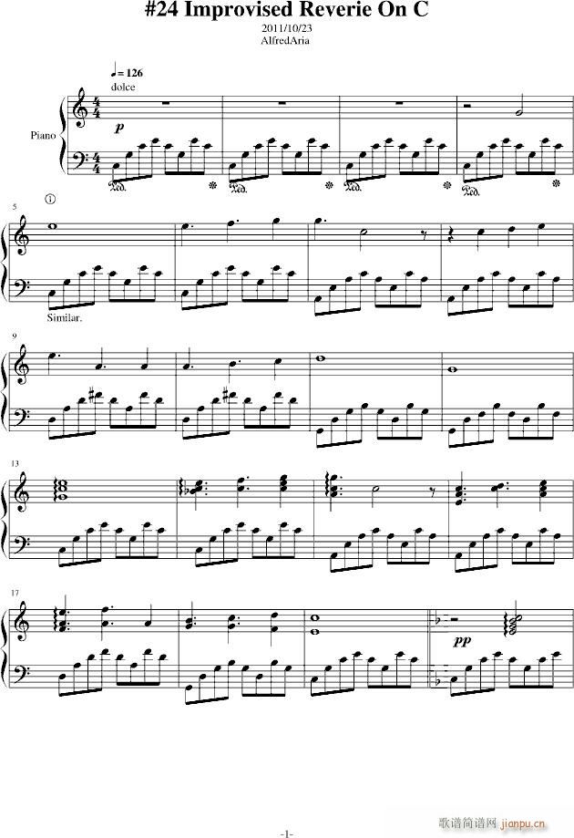 #24 Improvised Reverie(����V)1