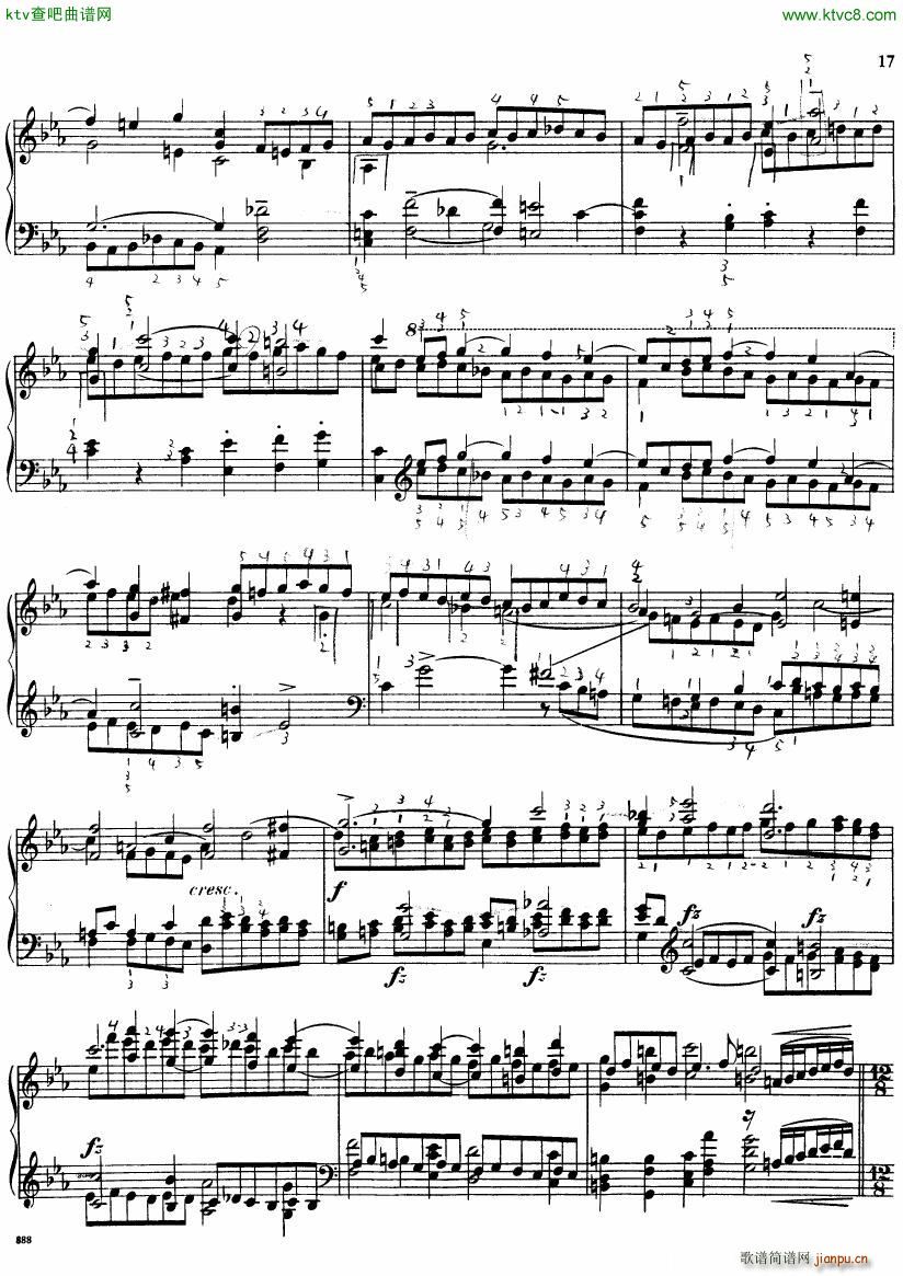Bach JS BWV 552 Prelude and Fugue in Eb arr Busoni(����V)17