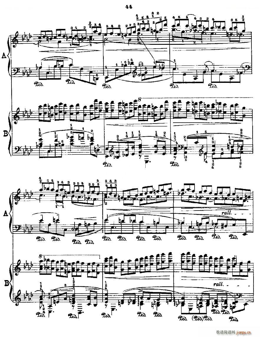 Ф�� ������ Fr Chopin Op 25 No2 3(����V)6