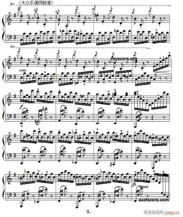 ܇(ch��)���� ��ָ�`�ɼ��g(sh��)���� Czerny 740 ��20��(����V)3