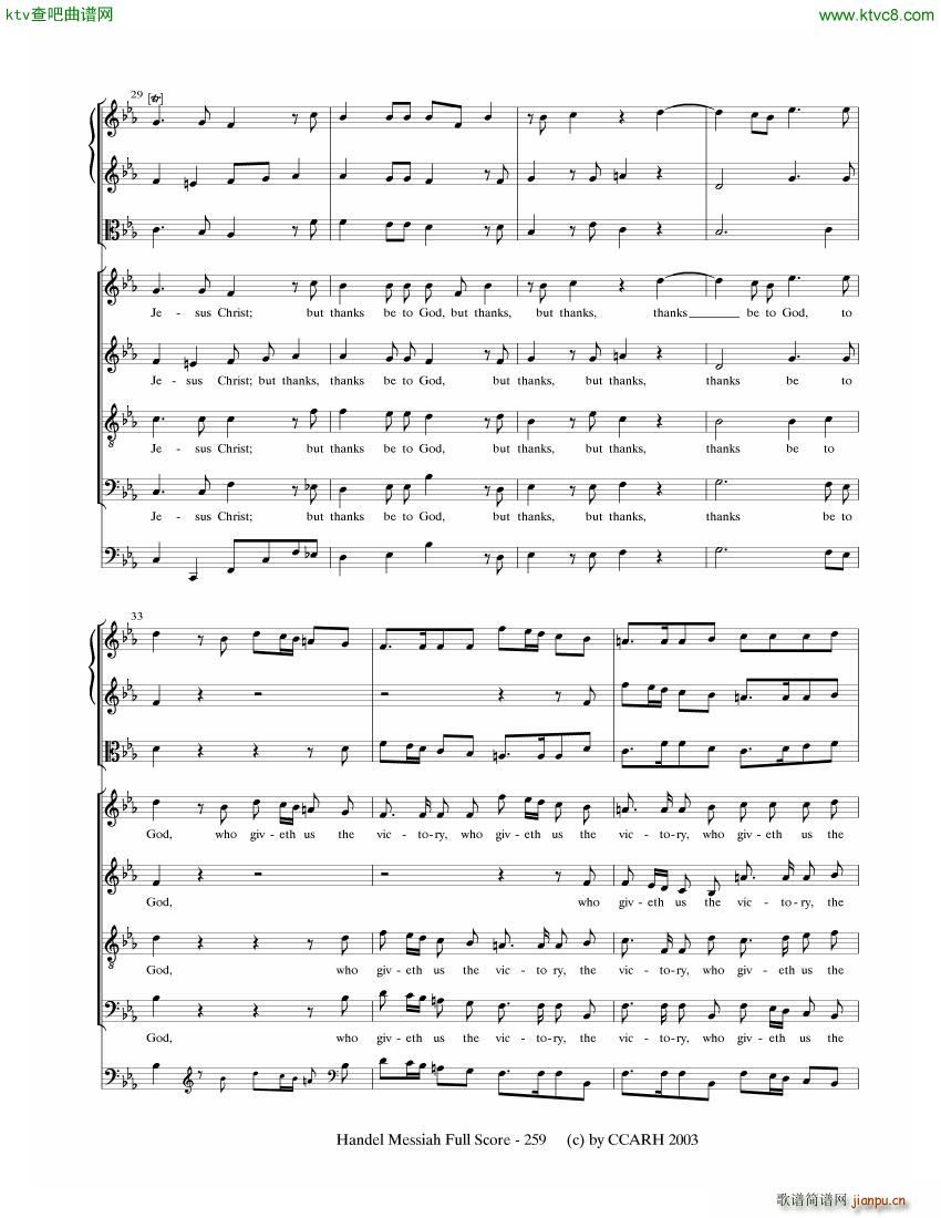 G F Handel Messiah Open Score ��(����V)18