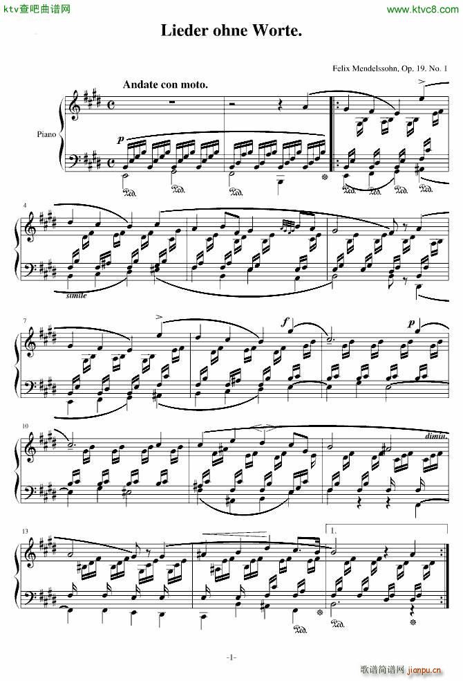 E���{�o(w��)�~�� Op 19 No 1(����V)1