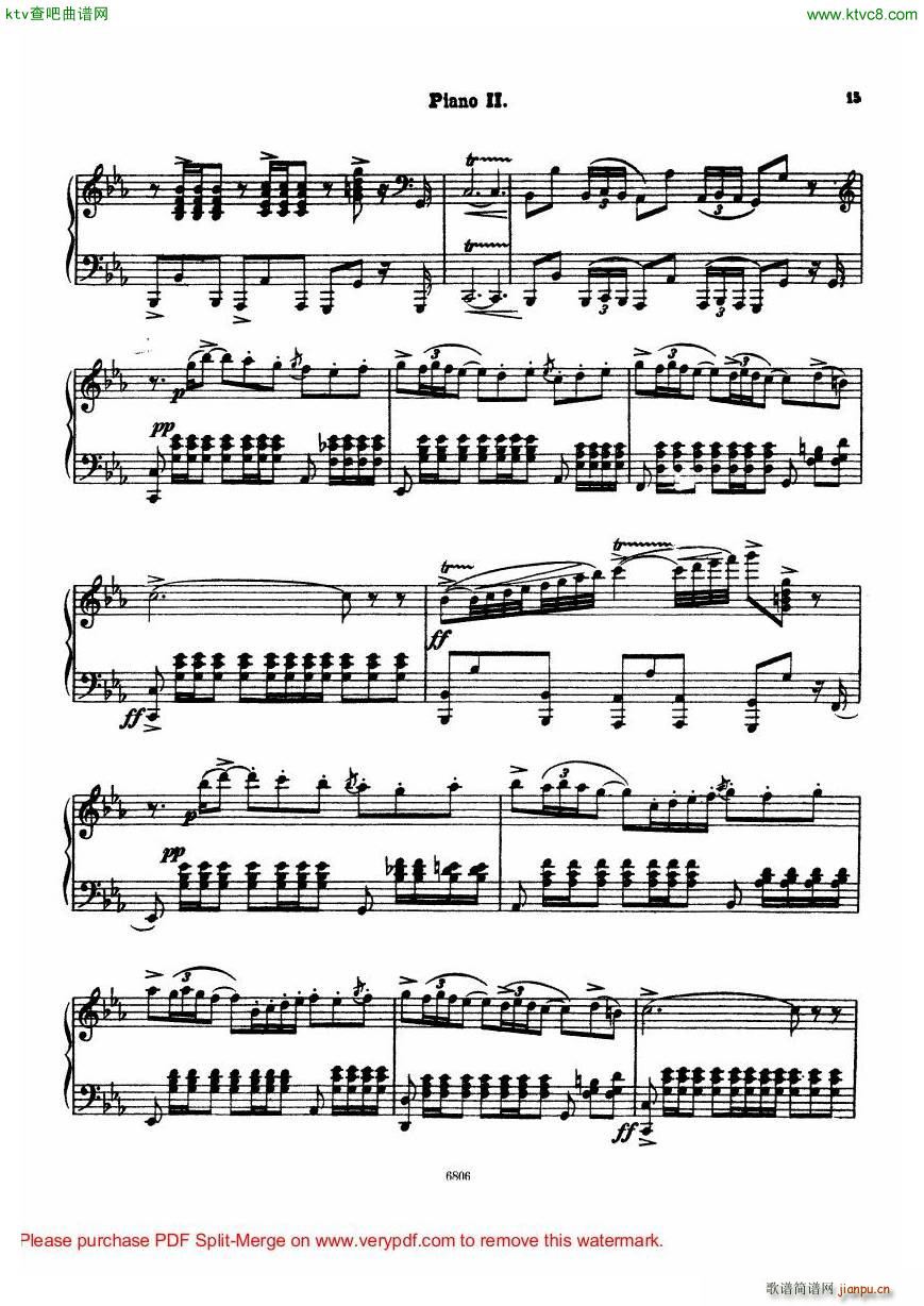 Arensky op 23 Suite No 2 Silhouettes(����V)36