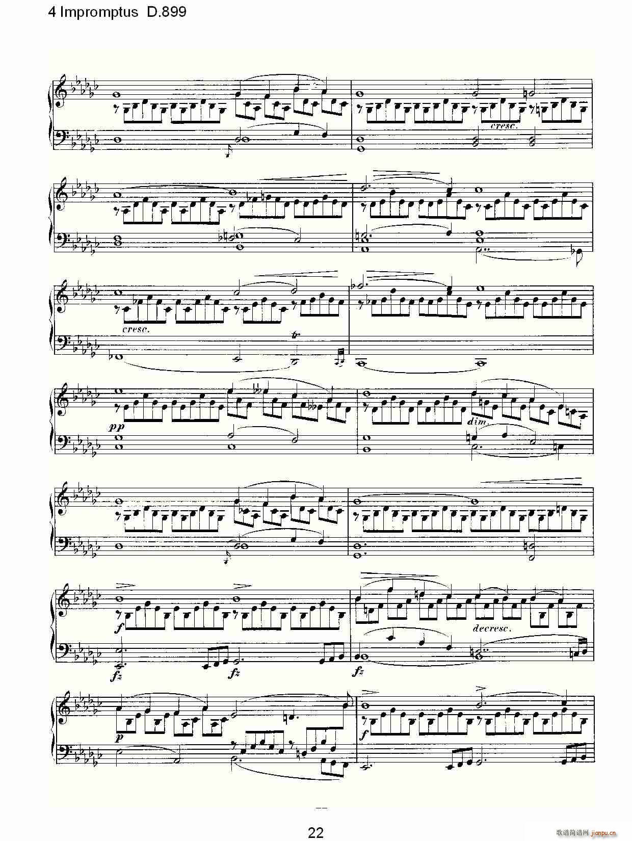 4 Impromptus D.899(ʮ�ּ�����)22