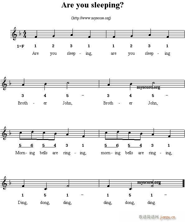 Are you sleeping?(ʮ�ּ�����)1