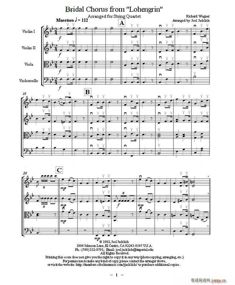 Bridal Chorus from(ʮ�ּ�����)1