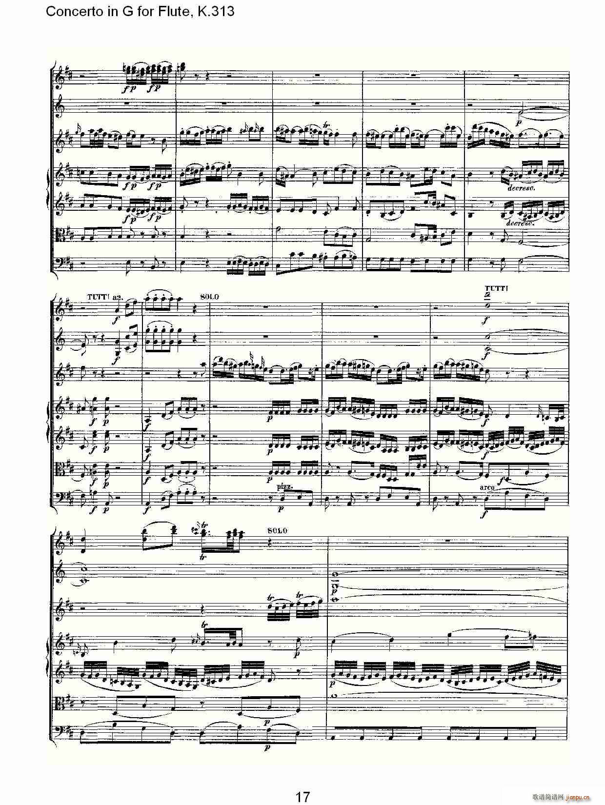 Concerto in G for Flute, K.313(�Ѻ��V)18