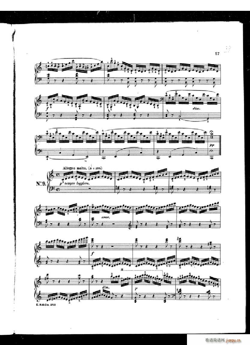 Czerny School of Velocity book 1 Op 299(����V)15