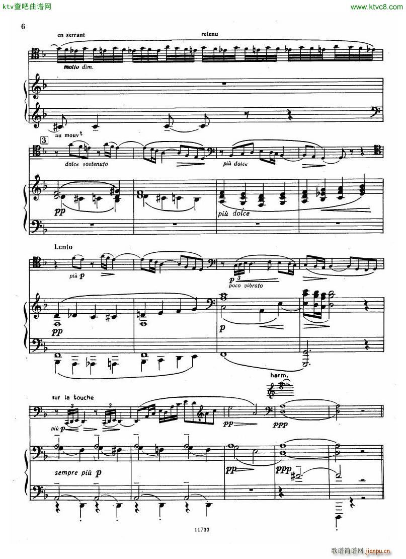 Debussy Sonata for Cello and Piano(����V)5