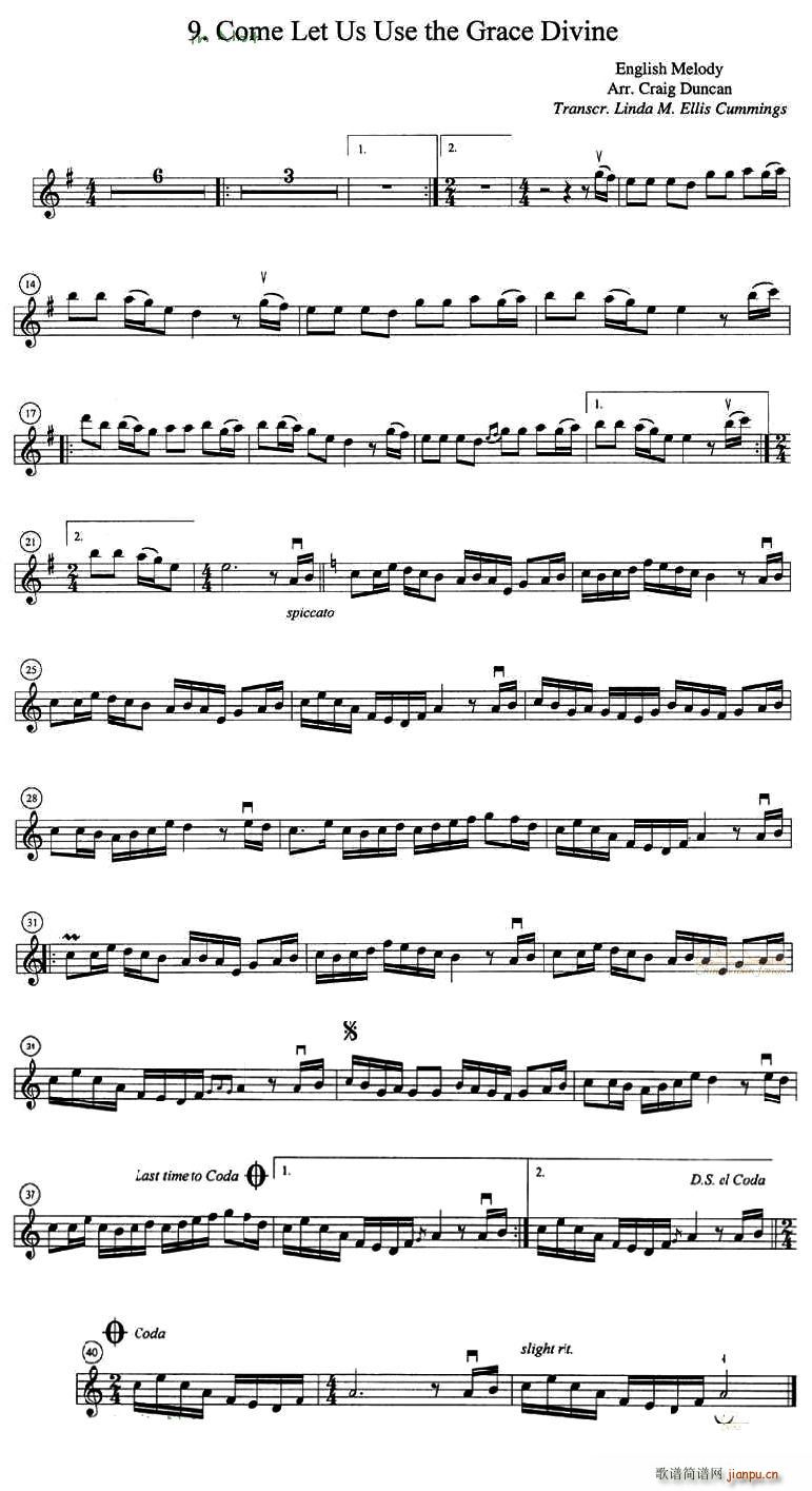 Come Let Us Use the Grace Divine(ʮ�ּ�����)1