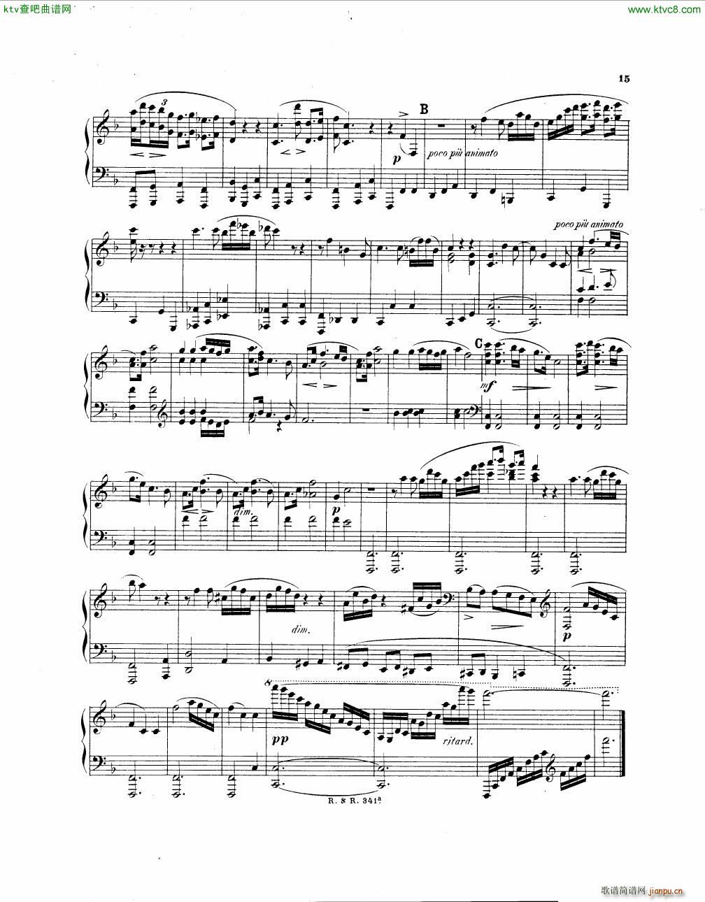 Brull Sonata 2 pianos Op 21(����V)15