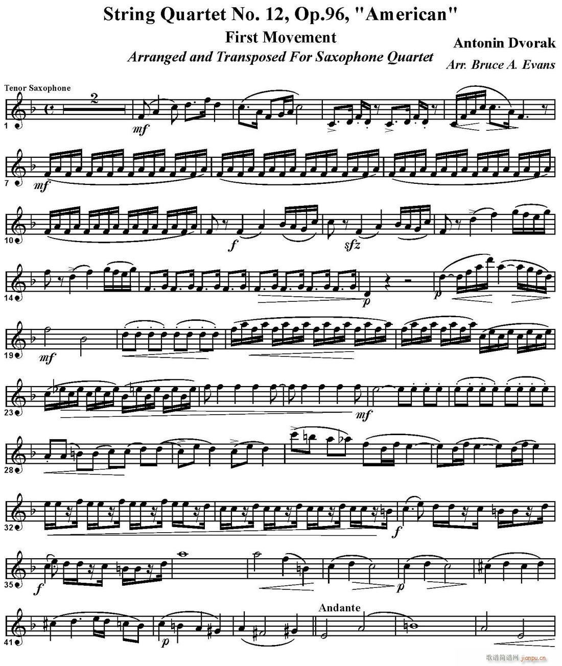 String Quartet No 12 Op 96 ������ �������_��˹(���V)1