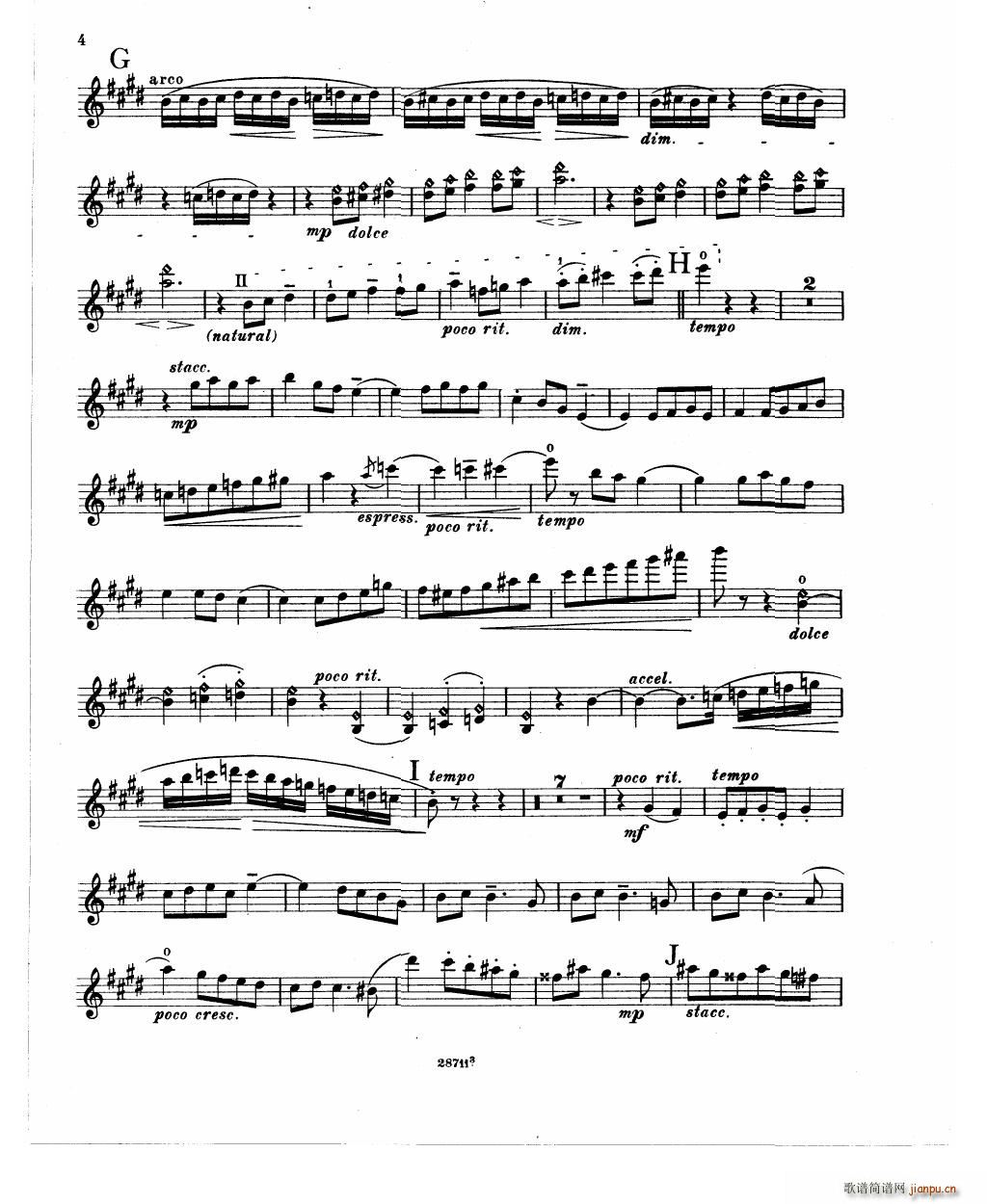 Bowen Humoresque for violin and piano(����V)20