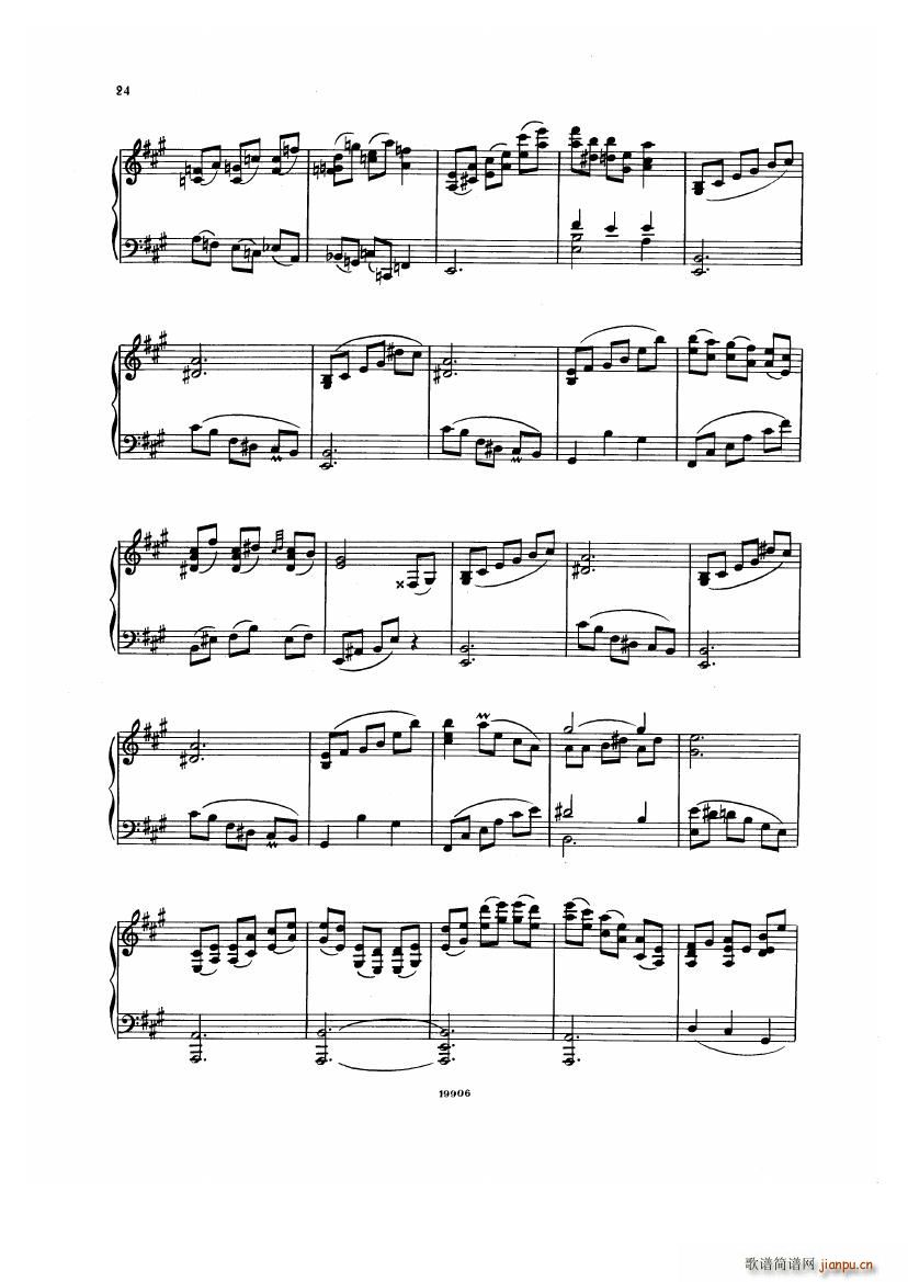 Albeniz op 65 Etudes no 1 7(����V)24