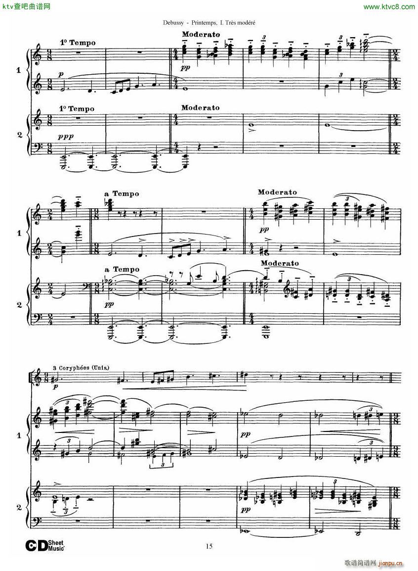 Debussy Printemps I(����V)15