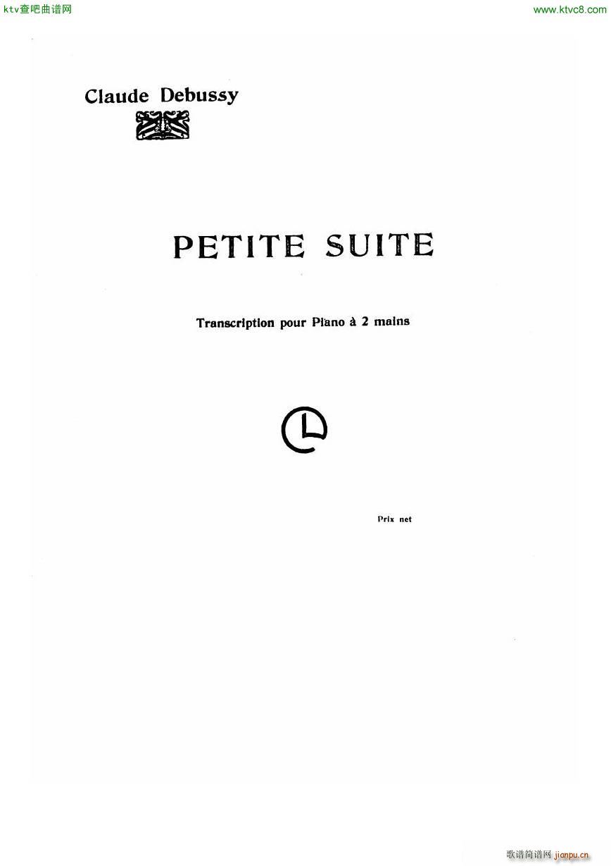 durand debussy petite suite(����V)1