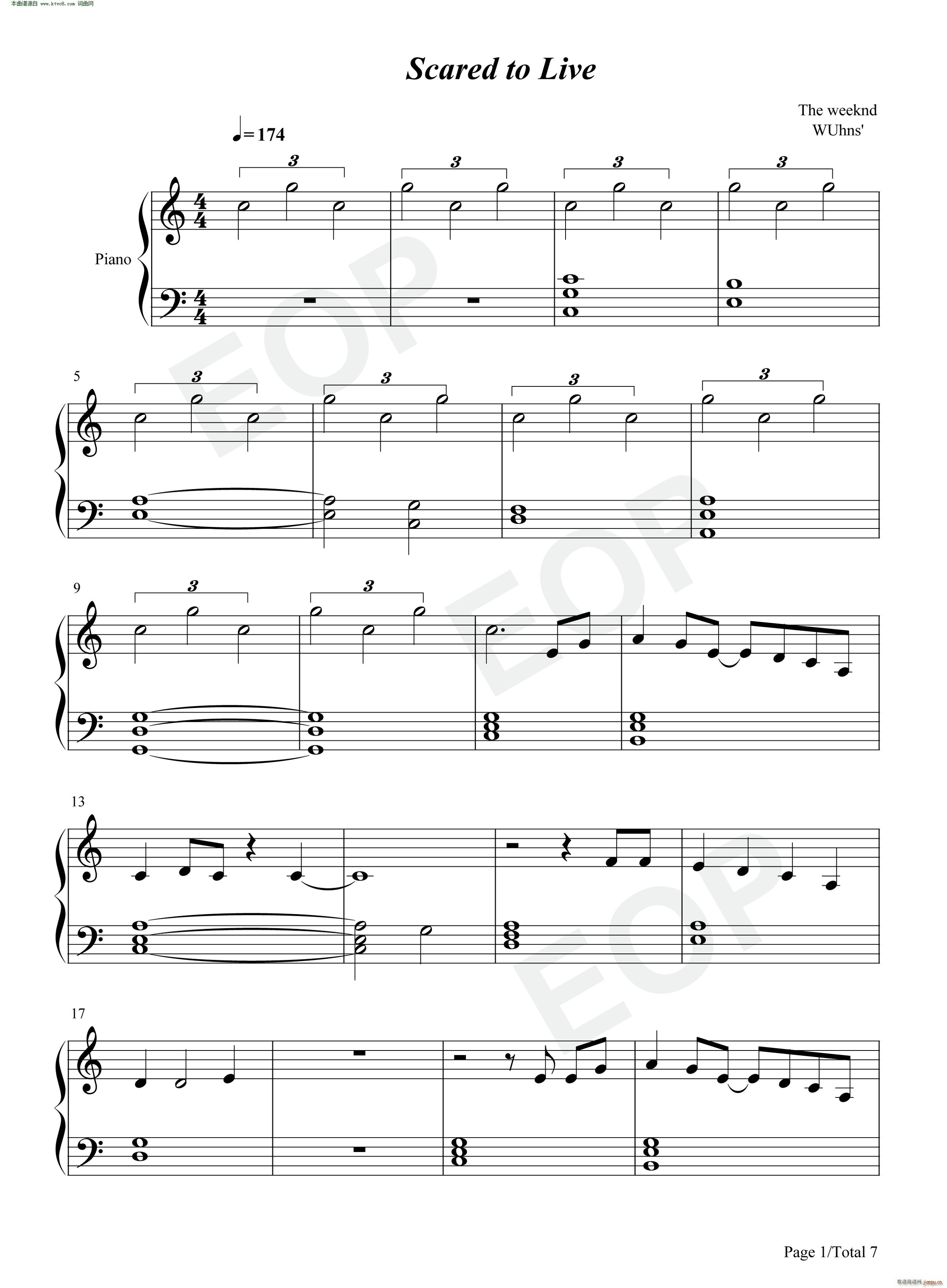 Scared to Live(����V)1