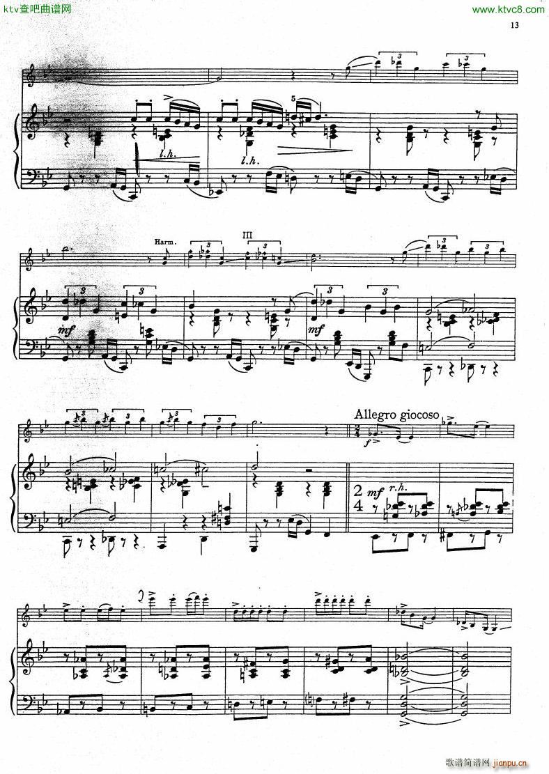 Gershwin Heifetz 4 Pieces from Porgy Bess(����V)10