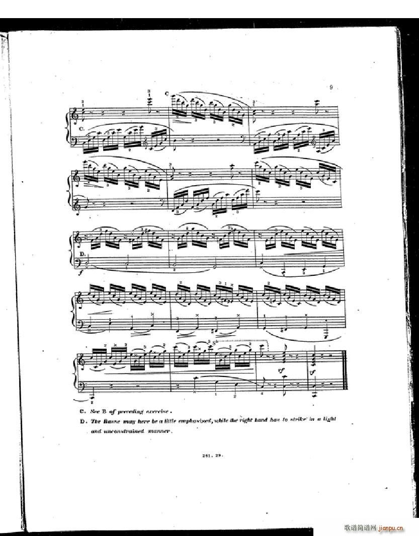 Czerny Etudes de la Velocite(����V)6