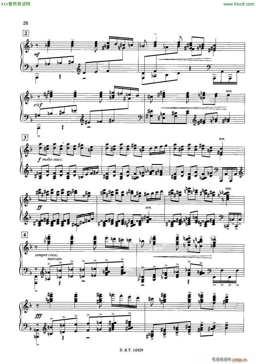 Durufl�� Op 6 Trois Danses(����V)27