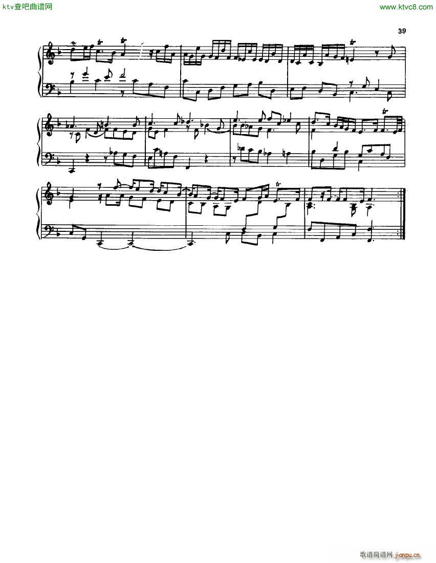 H ndel 1 Suiten for Piano Book 2(����V)22