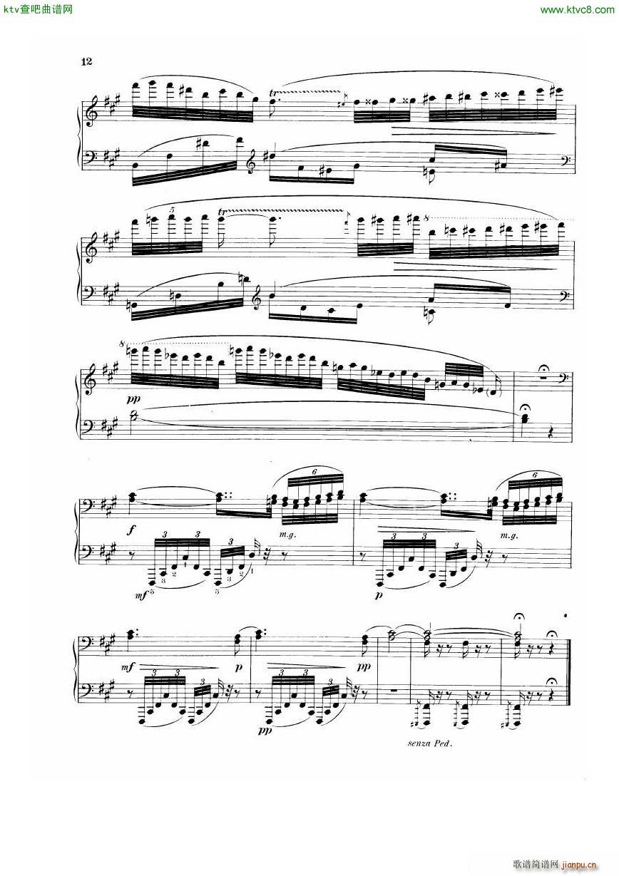 Dohn��nyi op 11 Four Rhapsodies(����V)28