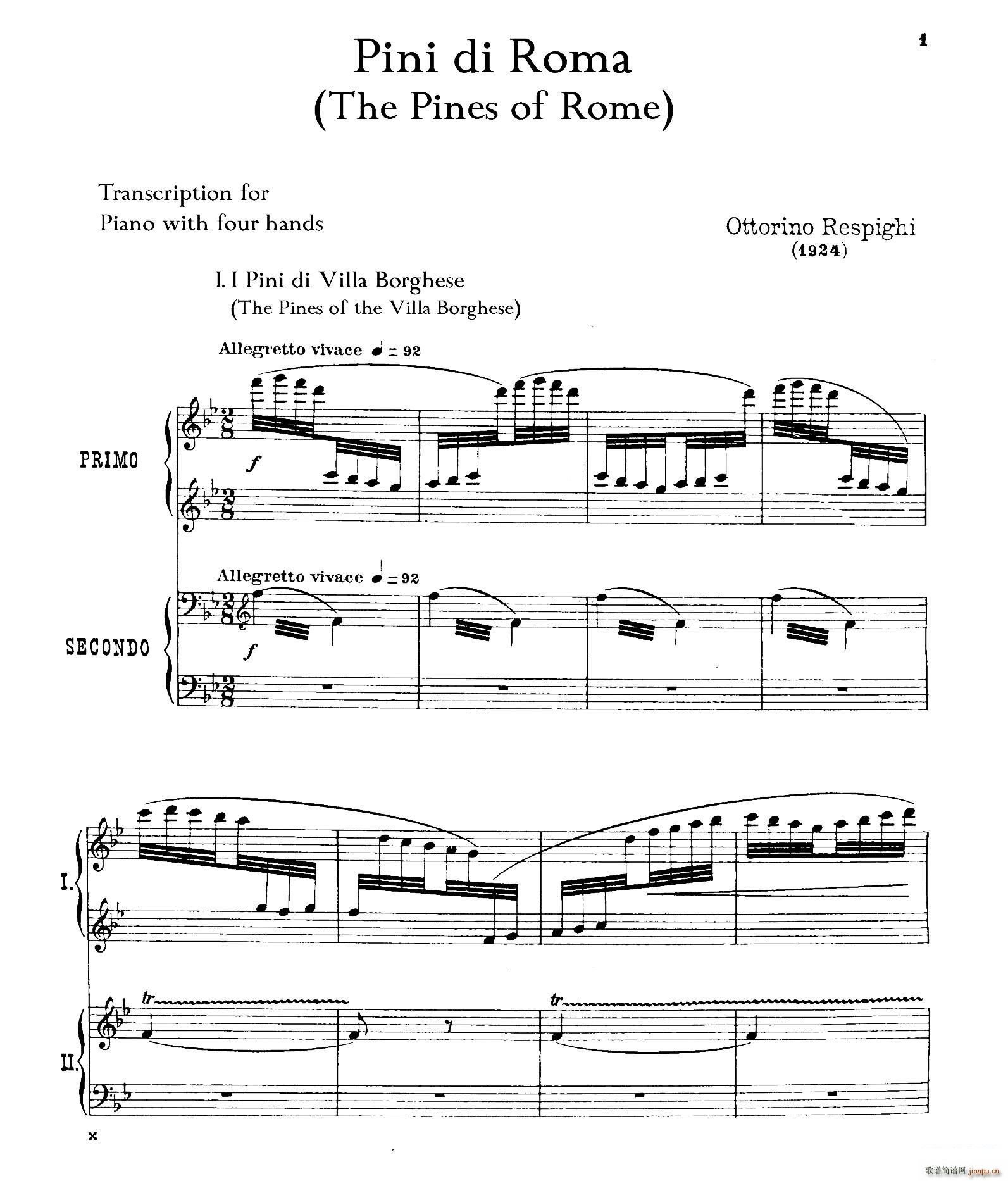 The Pines of Rome ���Ԋ(sh��) �_�R���ɘ�(sh��) �p��� ��һ���� �����w���e�����ɘ�(sh��)(����V)1