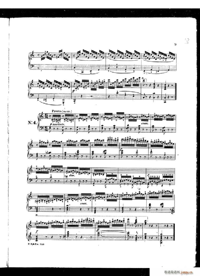 Czerny School of Velocity book 1 Op 299(����V)7