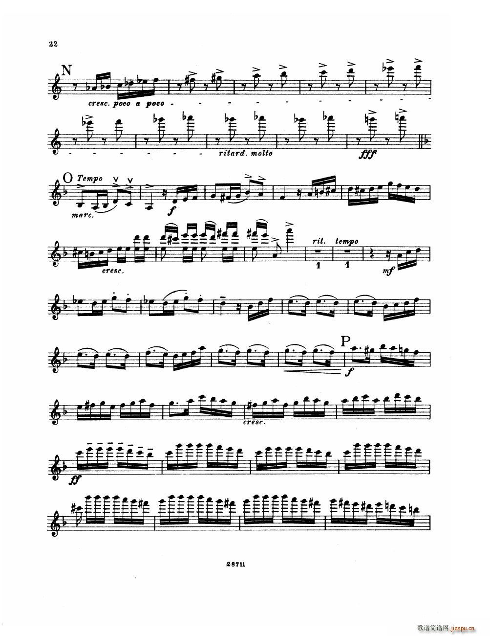 Bowen Suite for violin and piano violin part(����V)22