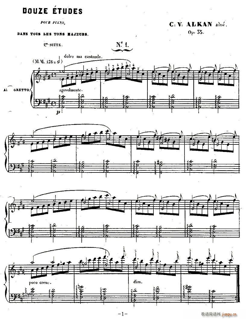 Etude No. 1(ʮ�ּ�����)1