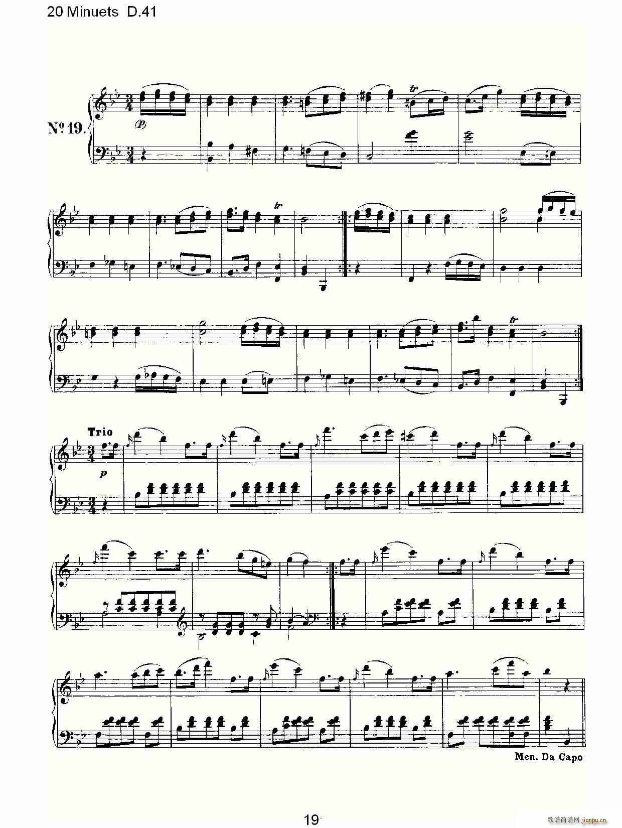 20 Minuets D.41(ʮ�ּ�����)19