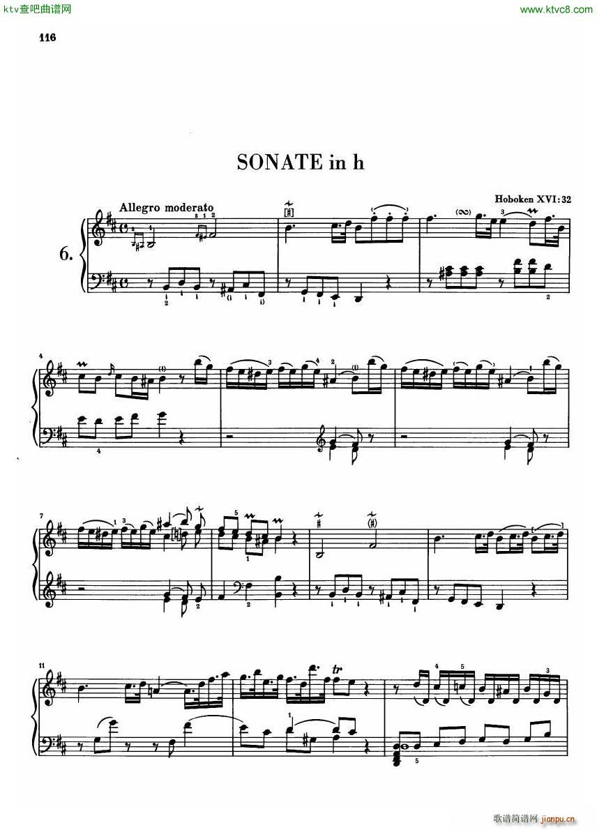 Haydn hob xvi 32sc Sonata47(����V)1