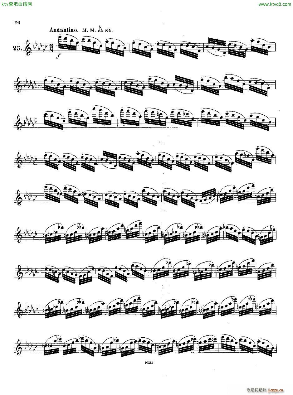 Andersen op 37 Kleine Capricen fl solo(����V)25