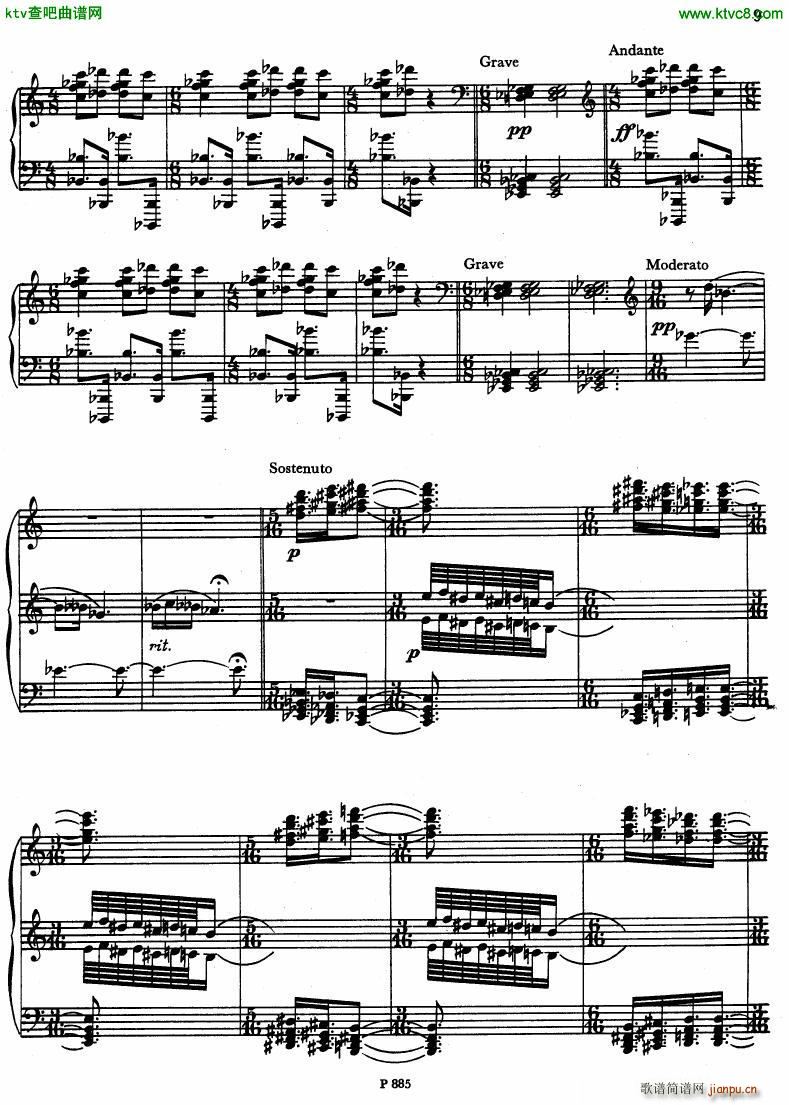 Fiser piano sonata no 4(����V)7