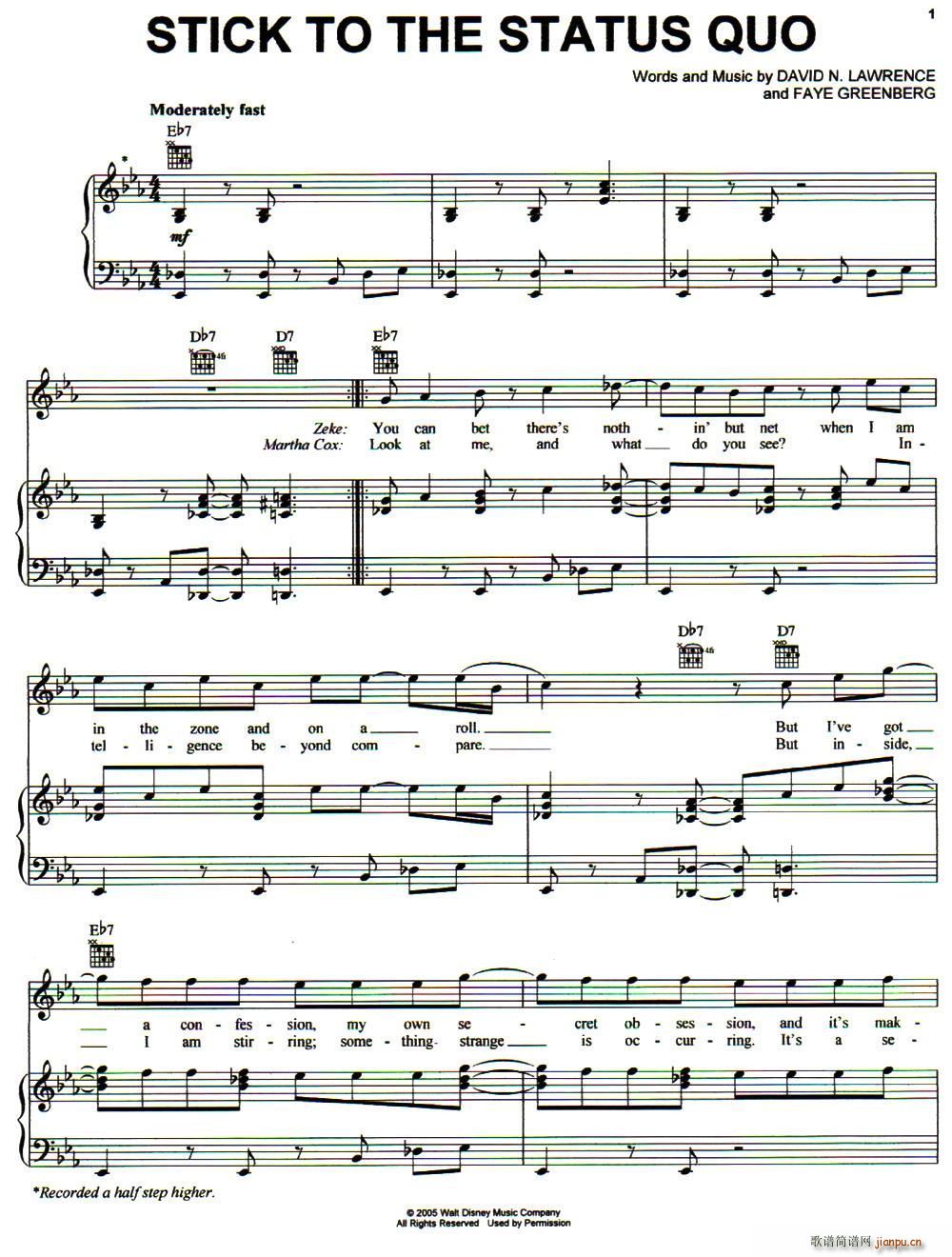 �� Stick To The Status Quo ���ڬF��(ʮ�ּ�����)1