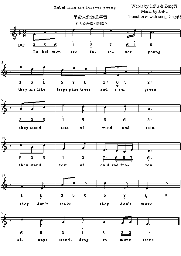 Ӣ�g���ĸ�����Rebelmenareforeveryoung(����)1