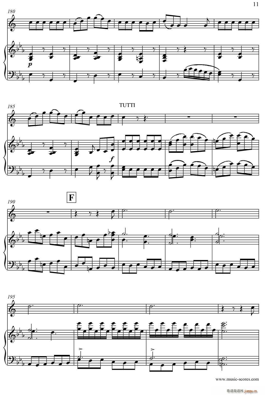 Mozart Concerto KV495 No 4 3st Rondo ������(ʮ�ּ�����)11