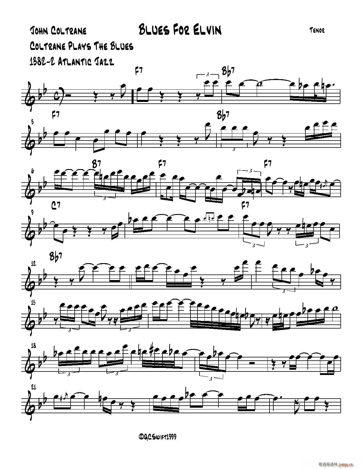 BLUES FOR ELVIN(ʮ�ּ�����)1