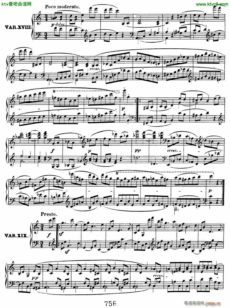 Beethoven op 120 Diabelli Variations(����V)16