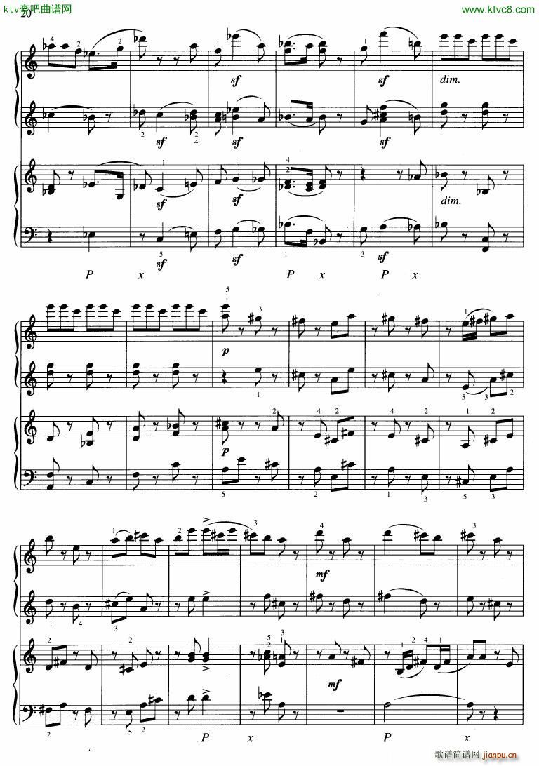 Hurnik innocenza for 4 hands(����V)19