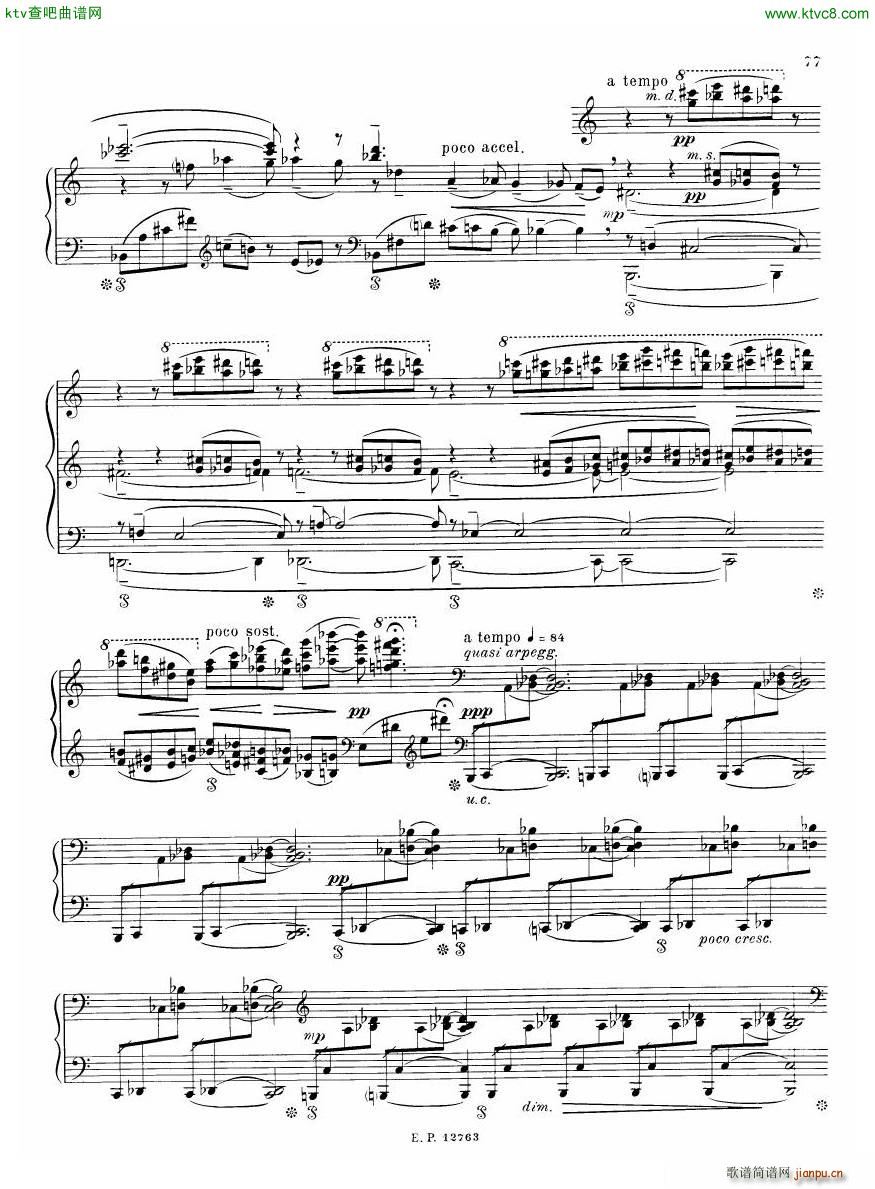 Russian Soviet Piano Music Album of 20th century ��(����V)22