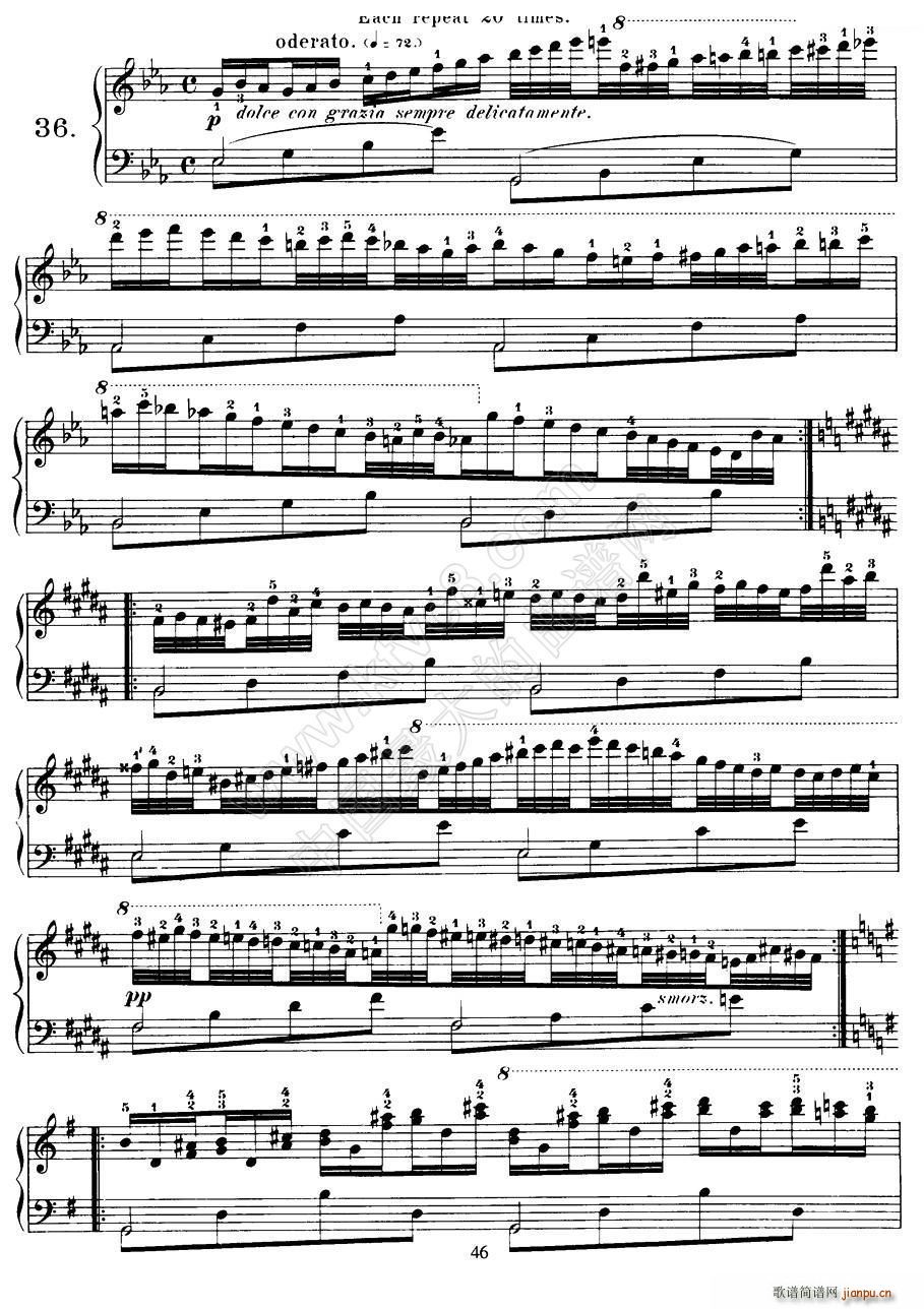 Czerny 40 Daily Exerci Op 337 35 40 40���ճ�Ӗ����(����V)1