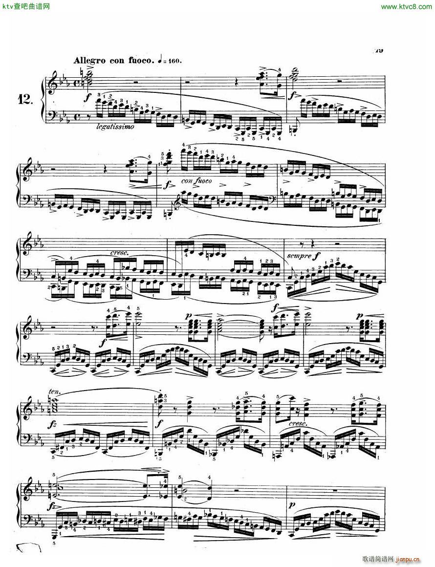 et10 12 in C minor Revolutionary etude(����V)1